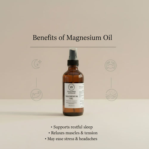 Magnesium OilMagnesium Oil - Natural Muscle Relief | Wholeness Within