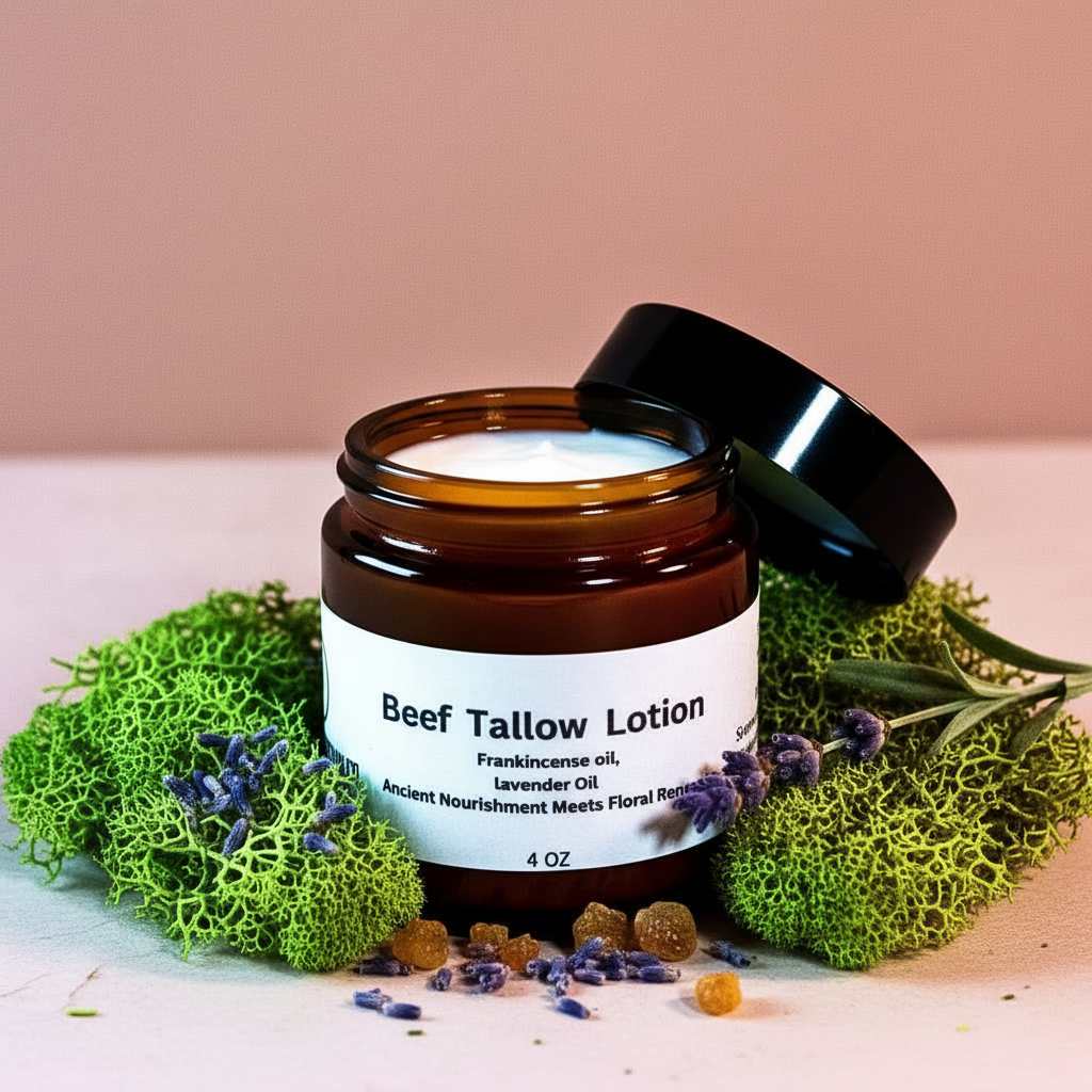 Beef Tallow Balm - Lavender & Frankincense | Wholeness Within