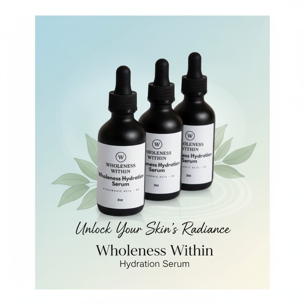 Hydration Serum - Natural Face Moisturizer | Wholeness Within