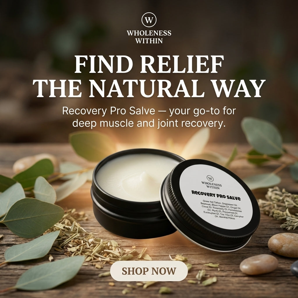 Recovery Pro Salve - Natural Healing Balm | Wholeness Within