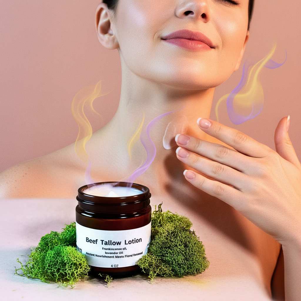Beef Tallow Balm - Lavender & Frankincense | Wholeness Within