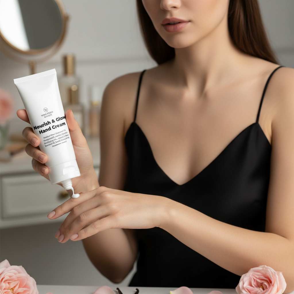 Natural Hand Cream - Nourish & Glow | Wholeness Within