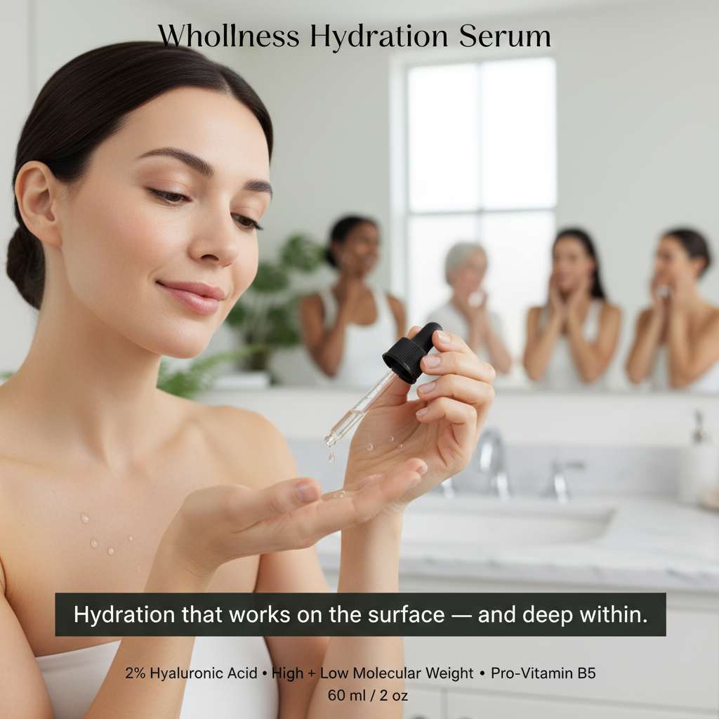 Hydration Serum - Natural Face Moisturizer | Wholeness Within